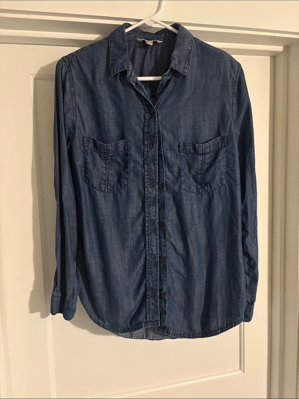 Banana Republic Indigo Denim Button-Down Shirt